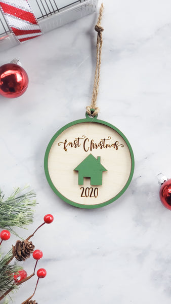 2020 Personalized Our New Home Christmas Ornament