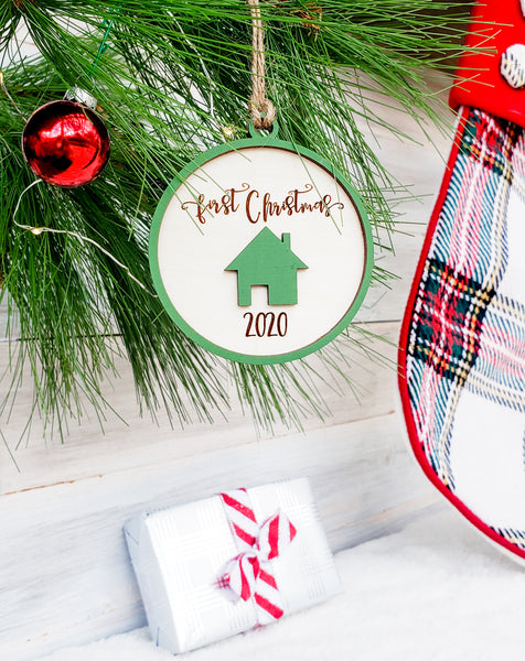 2020 Personalized Our New Home Christmas Ornament